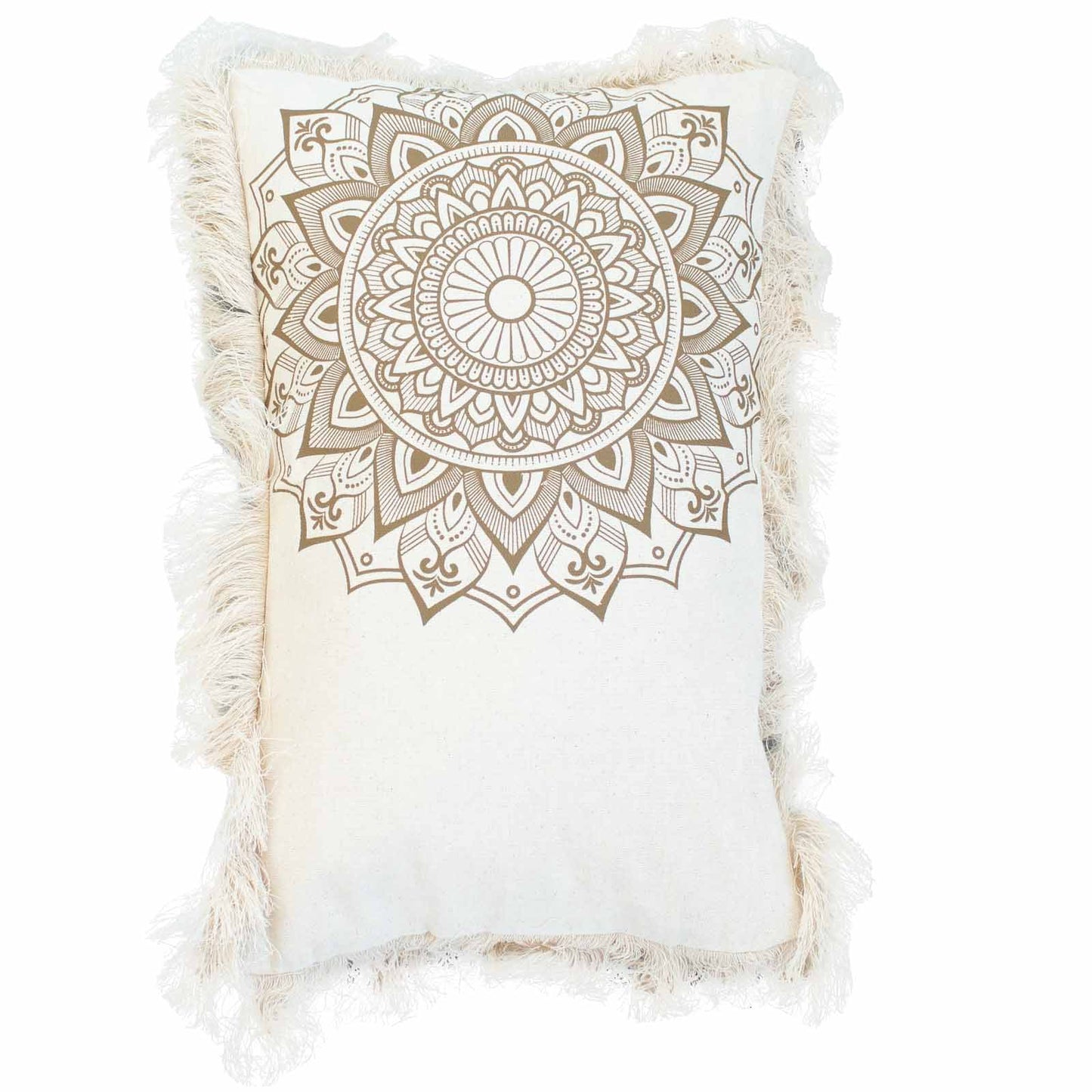 Púðaver - mandala brons 30*50 cm og 50*50