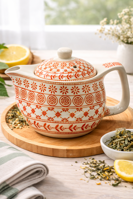 Te kanna kermik, tveir litir