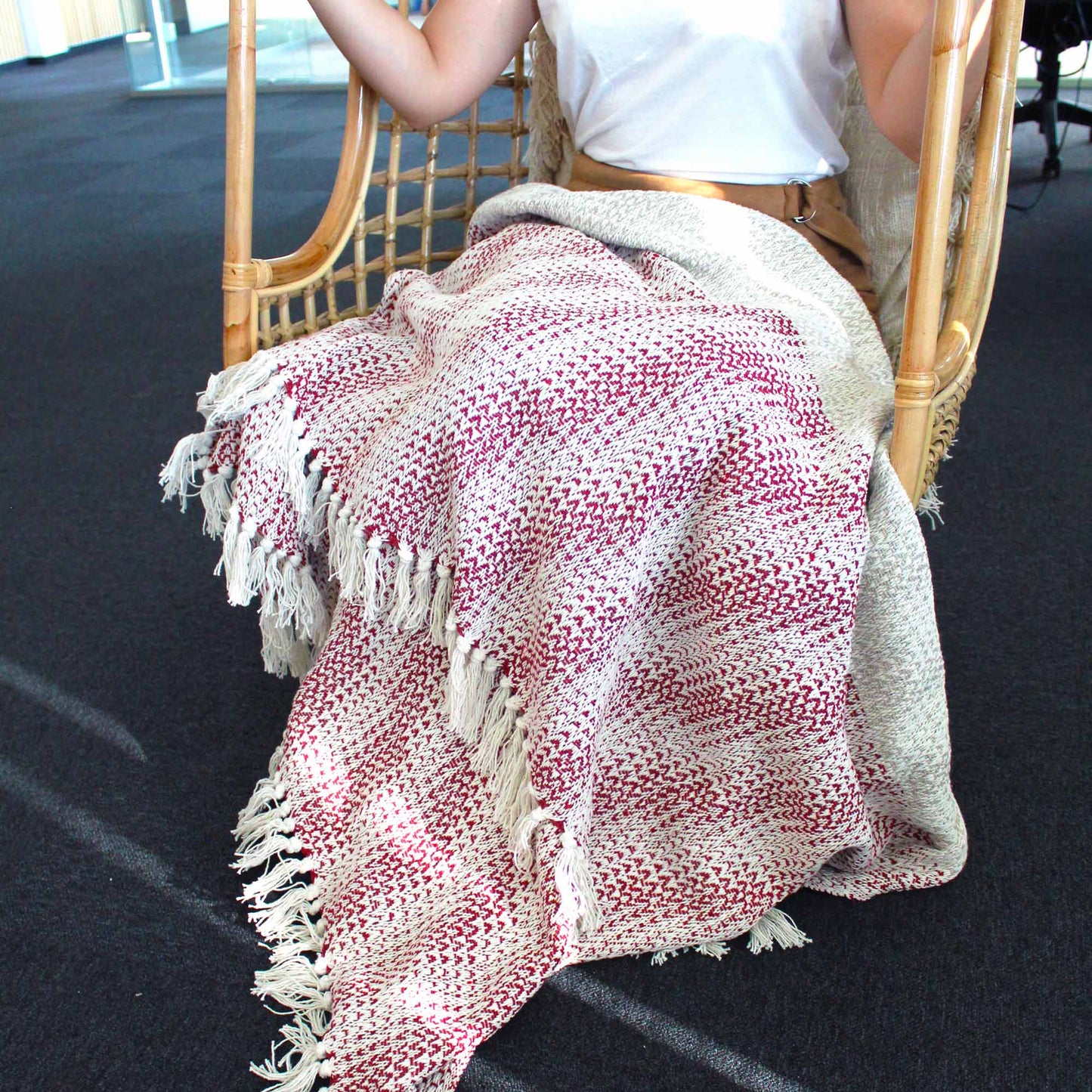 Boho Comfort teppi – stíll, hlýja og afslöppun í einu teppi