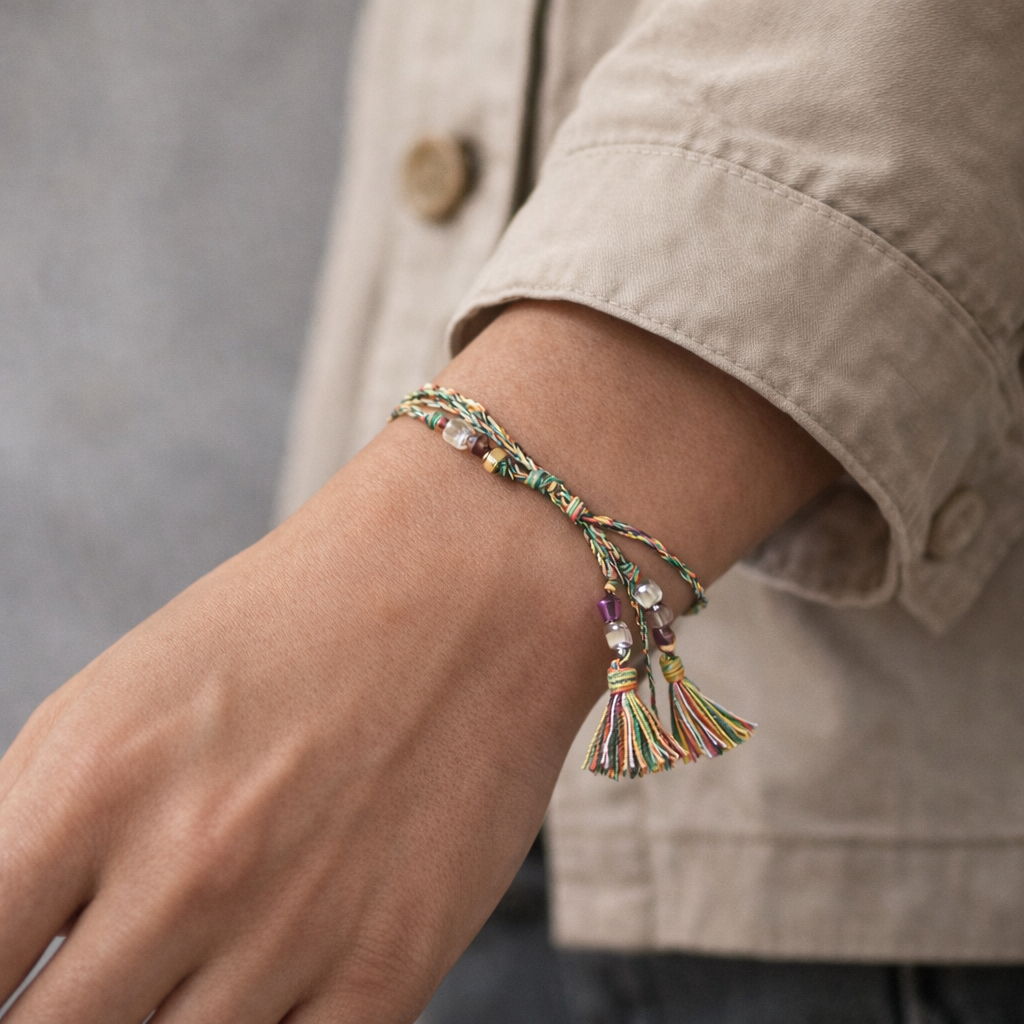 Handgert armband, trú, vernd og jafnvægi