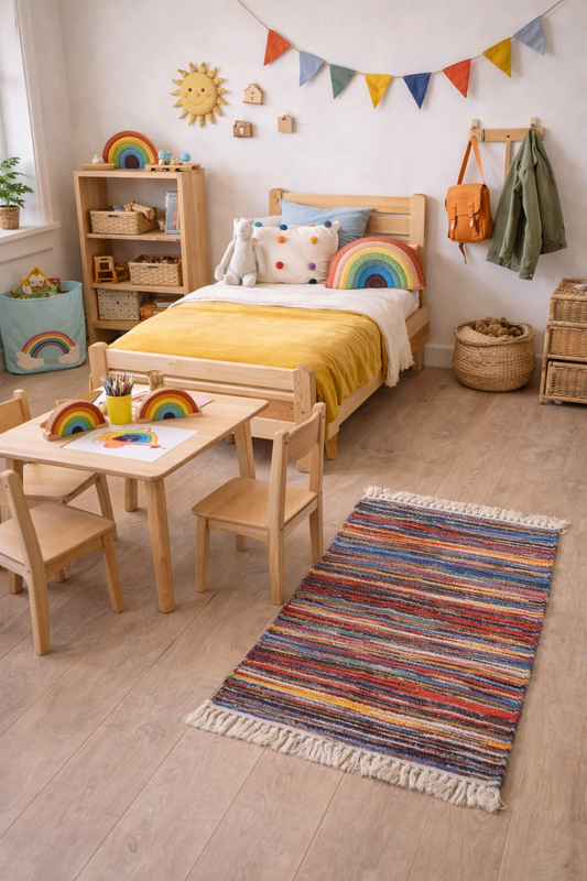 Inversk Rag motta úr endurunnu efni tvær stærðir