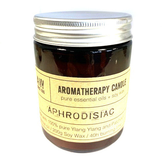 Ilmkerti úr Sojavaxi – Ylang Ylang &amp; Patchouli (Aphrodisiac)