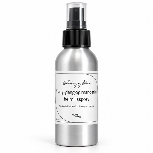 Ilmsprey með ylang-ylang og mandarínu - Einbeiting og slökun