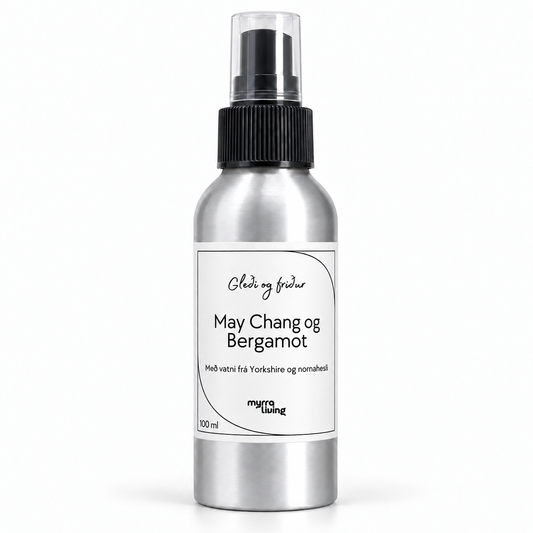 Ilmsprey með May Chang og Bergamot - Gleði og friður