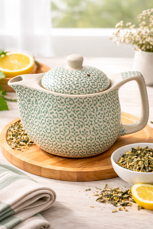 Te kanna kermik, tveir litir