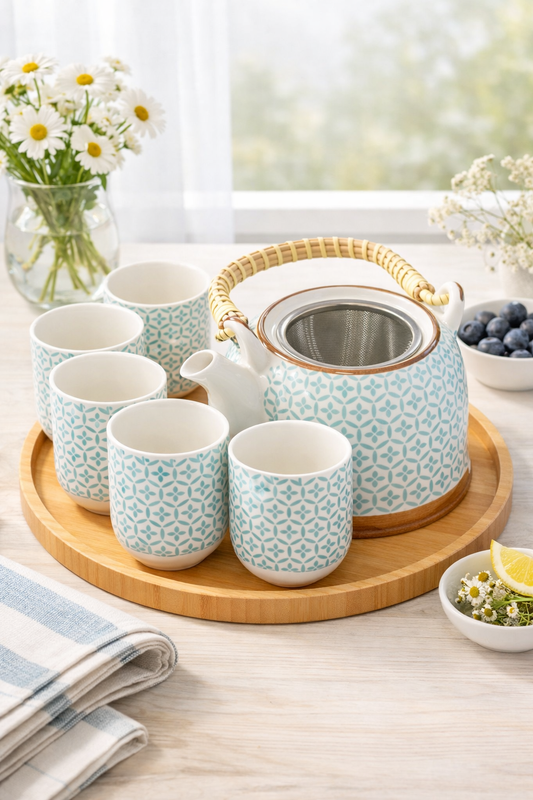 Tepotta-sett, keramik