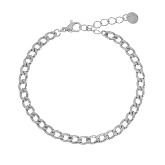 Armband Ródíumhúðað