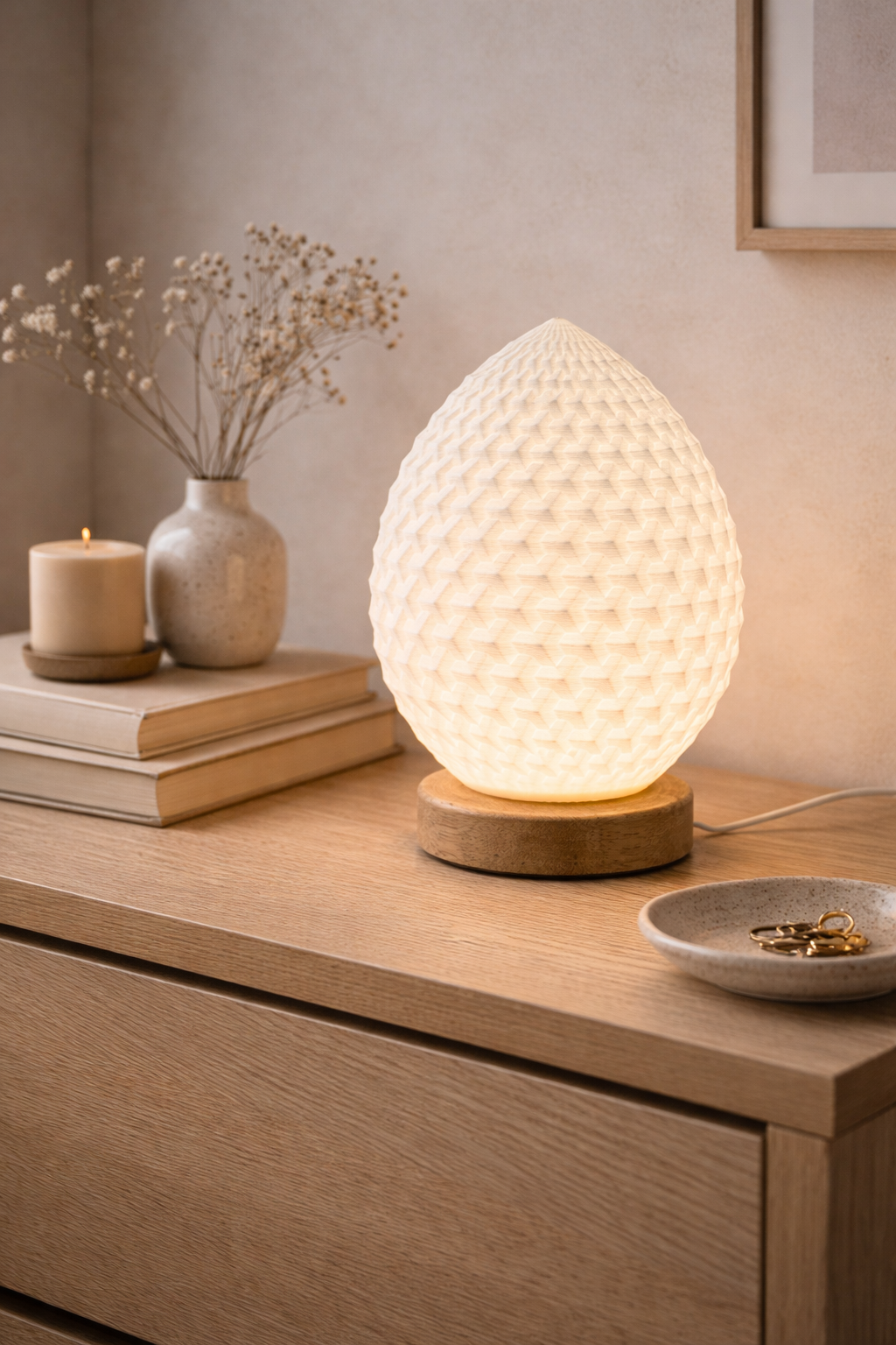 New wave lampi - Tear drop