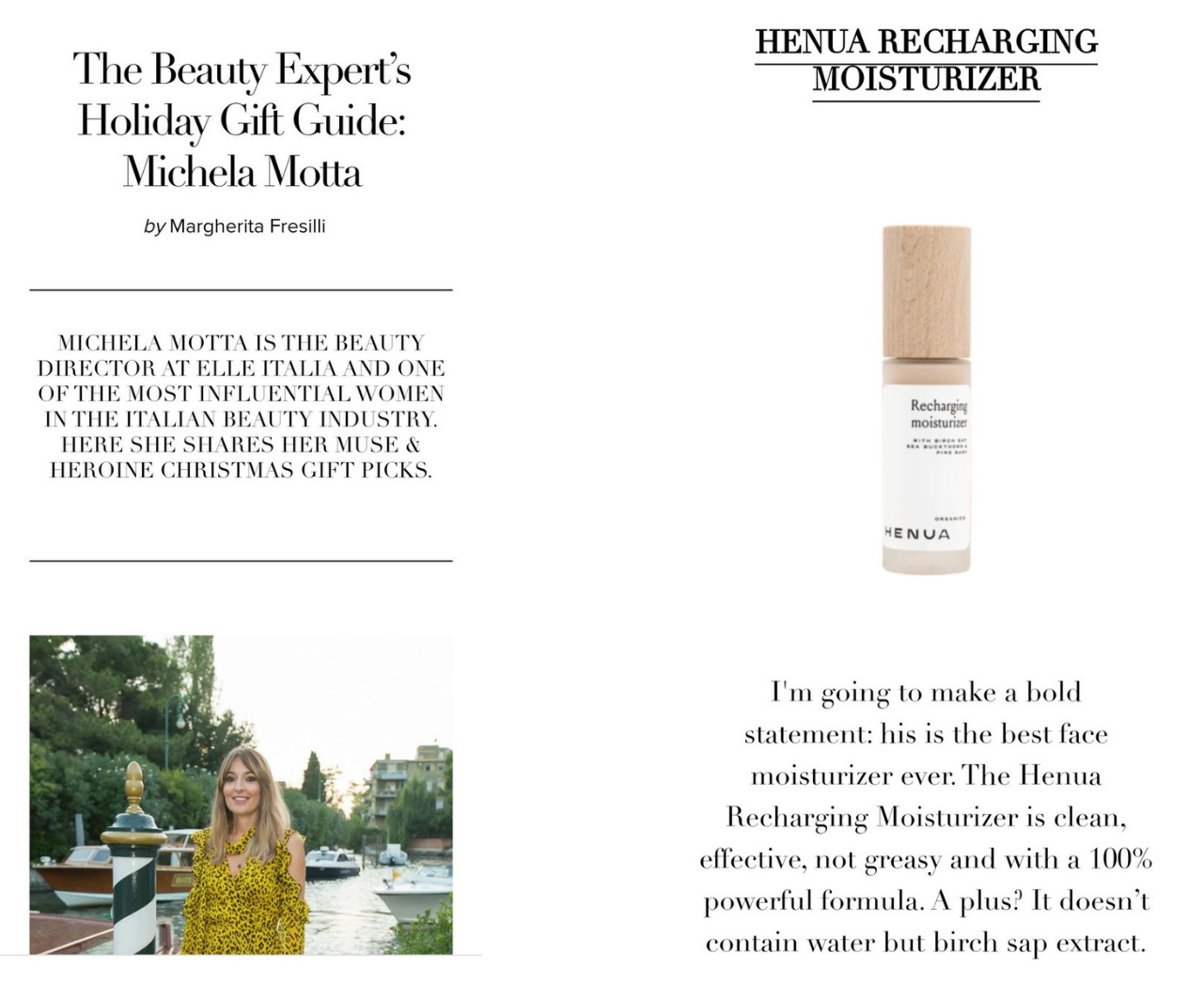 Henua Organics - Miracle vitamin oil - Með höfrum týtuberjum og hafþyrni