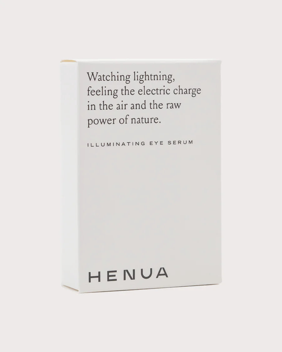 Henua organics - Illuminating Eye Serum - Með kaffi, bakuchiol og týtiberjum