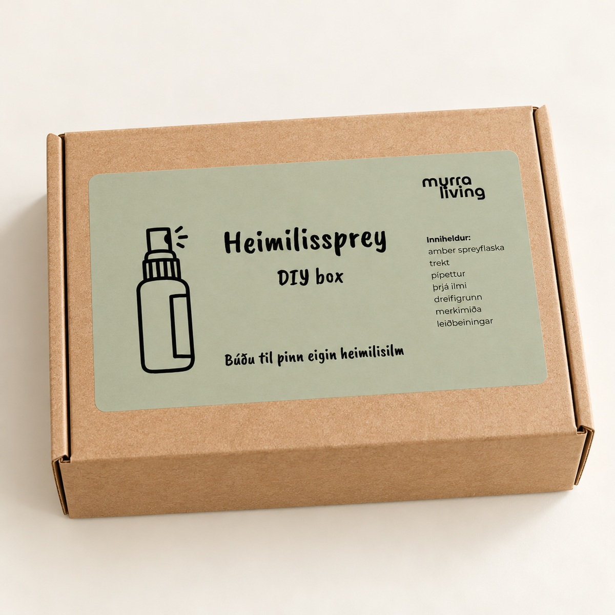 Skapaðu þitt eigið heimilissprey - Rökkur