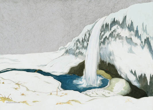 Kort Seljalandsfoss - Linda Ólafsdóttir
