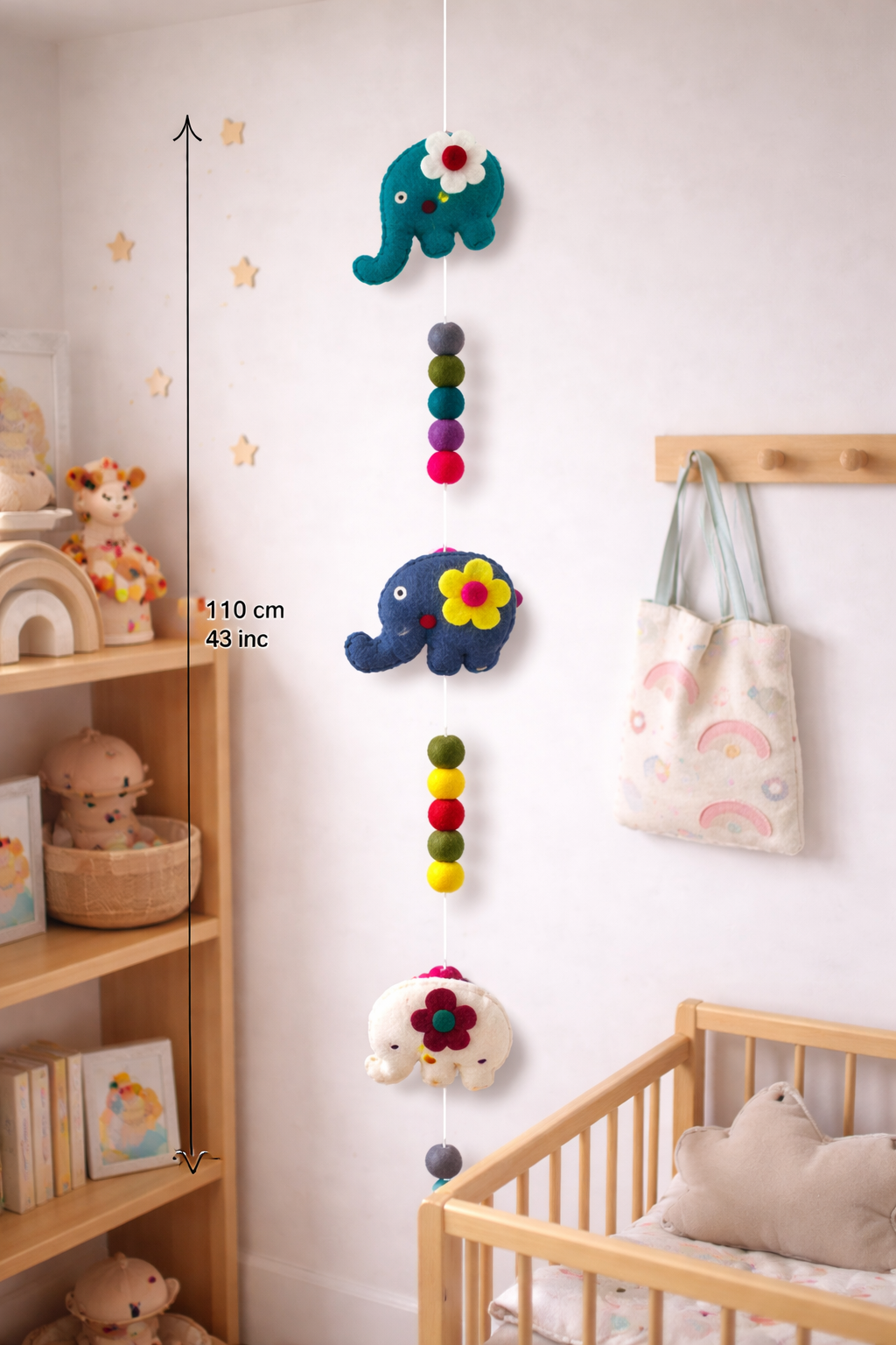 Handgert veggskraut í barnaherbergið