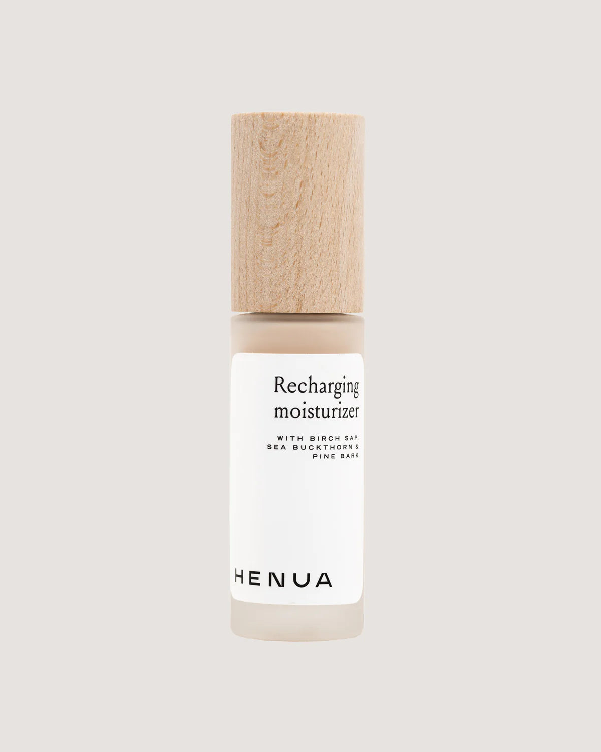 Henua organics - Recharging moisturizer - Með birkisafa, furuberki og hafþyrni