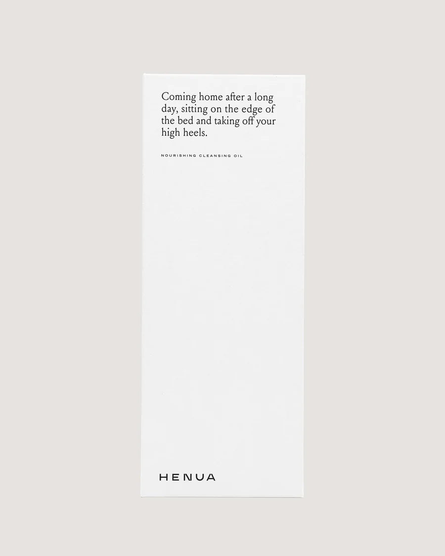 Henua Organics - Nourishing oil cleanser - Með höfrum og týtuberkjafræolíu