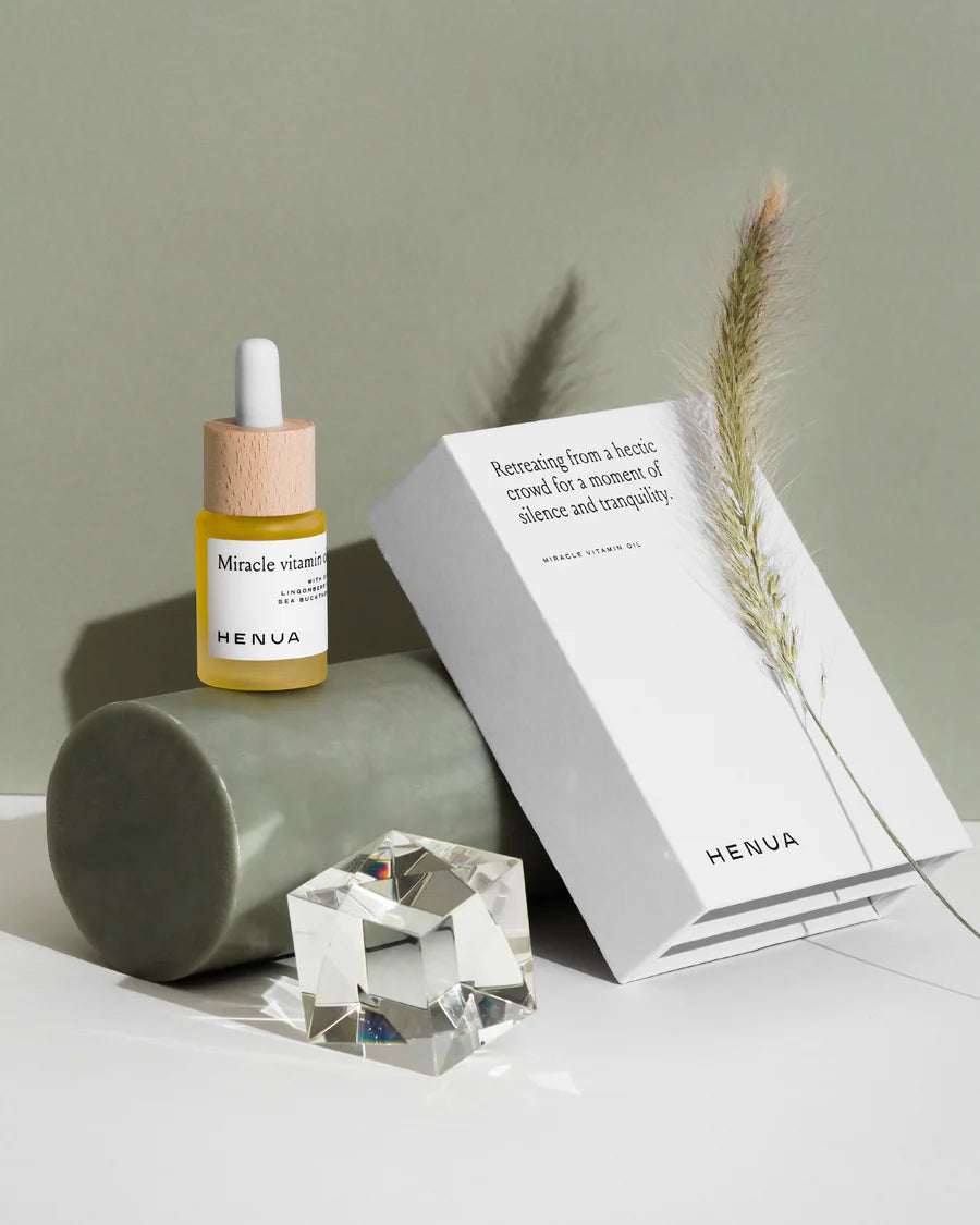 Henua Organics - Miracle vitamin oil - Með höfrum týtuberjum og hafþyrni